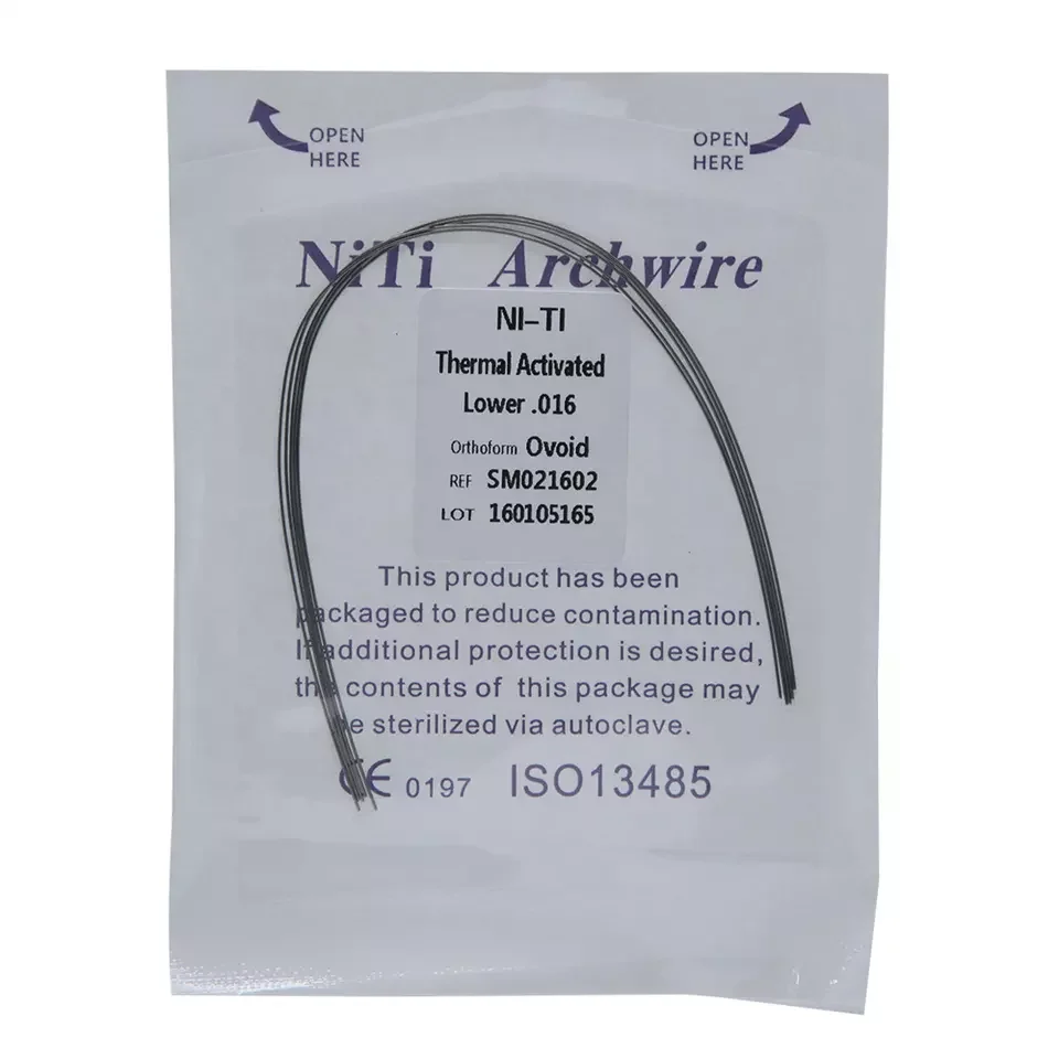 Dental Product Health Material Thermal Active Niti Archwires Orthodontic Arch Wire