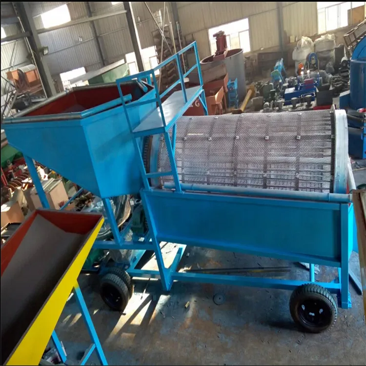 Leizhan Alluvial Mining Equipment Rotary Filter Gypsum Drum  Aggregate Grain Mineral Trommel Drum Screen