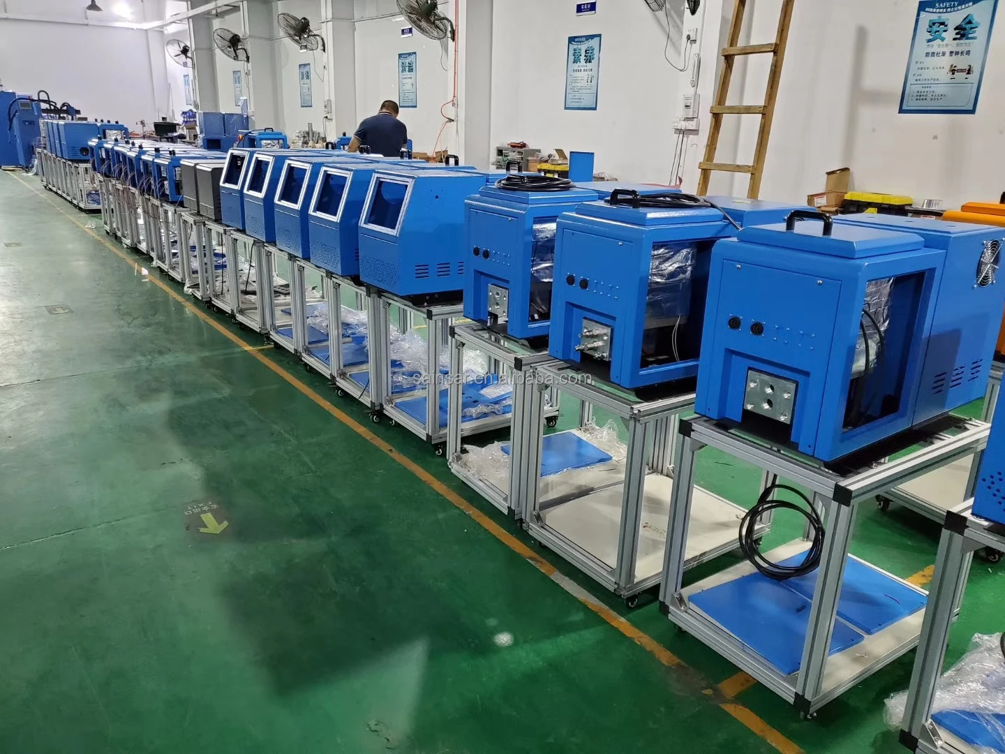 Hot melt adhesive machines