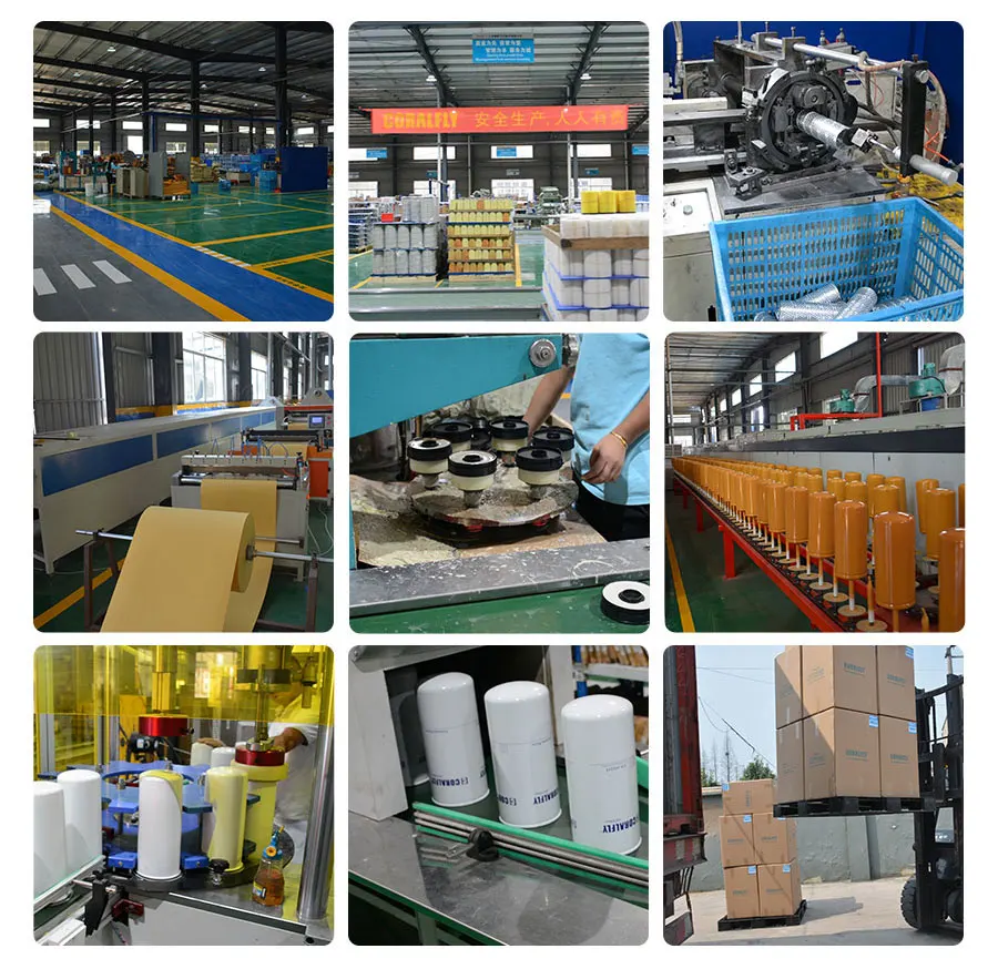 CORALFLY OEM Excavator Parts filtro p553000 Oil Filter heavy duty lube spin filter lf3639 p553000