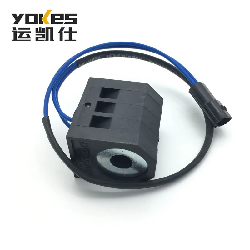 DH215-7 Solenoid Valve Coil 24V DH225-7 DH220-5 Excavator Parts for DOOSAN DAEWOO
