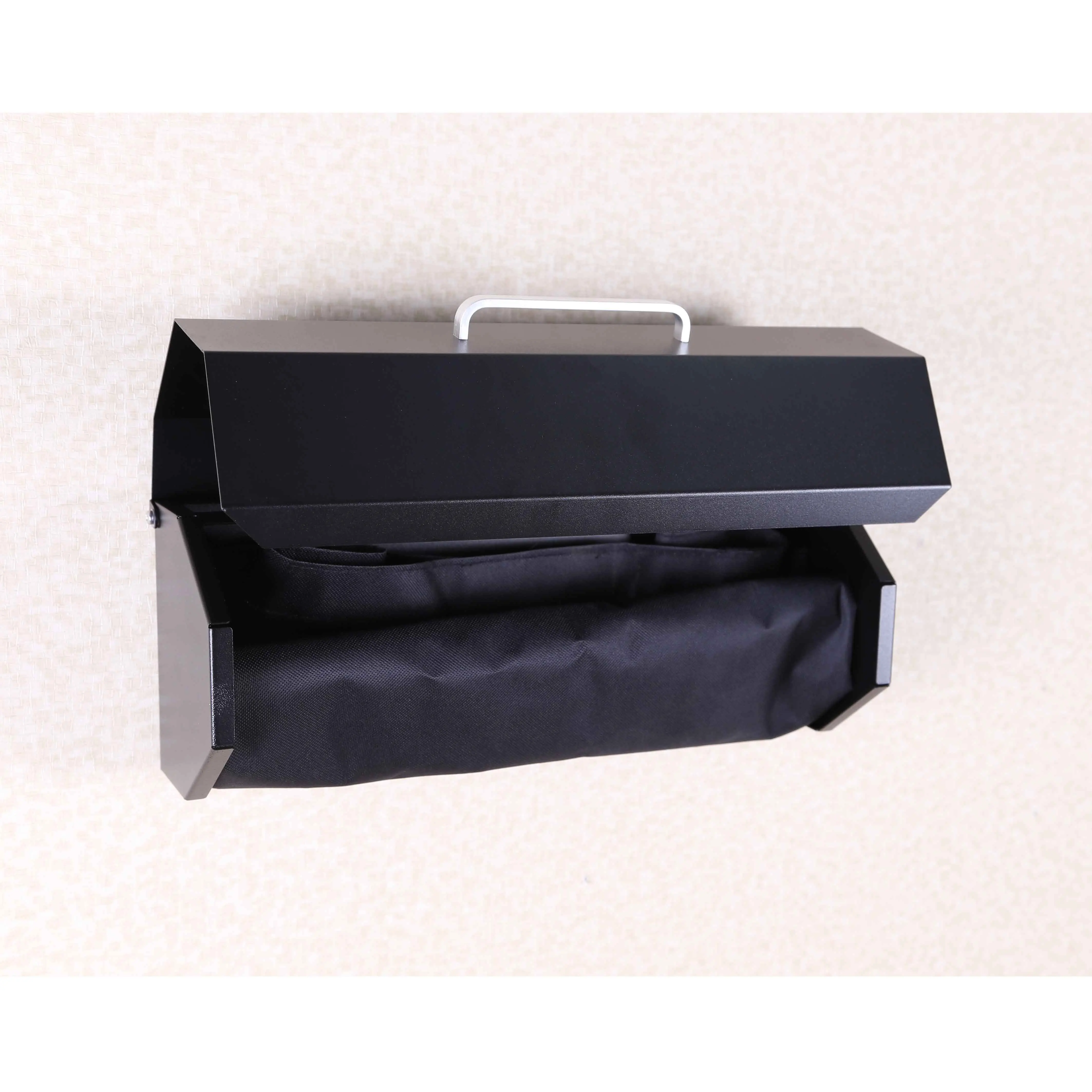 Wall Mount Stainless Steel/ Powder Coating Lockable Parcel With Code Lock Big Capacity Oxford Bag Free Space