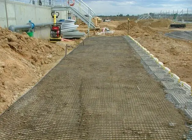 
Attractive price road reinforcement yarn plastic soil stabilization geogrid prices geogrid under asphalt 
