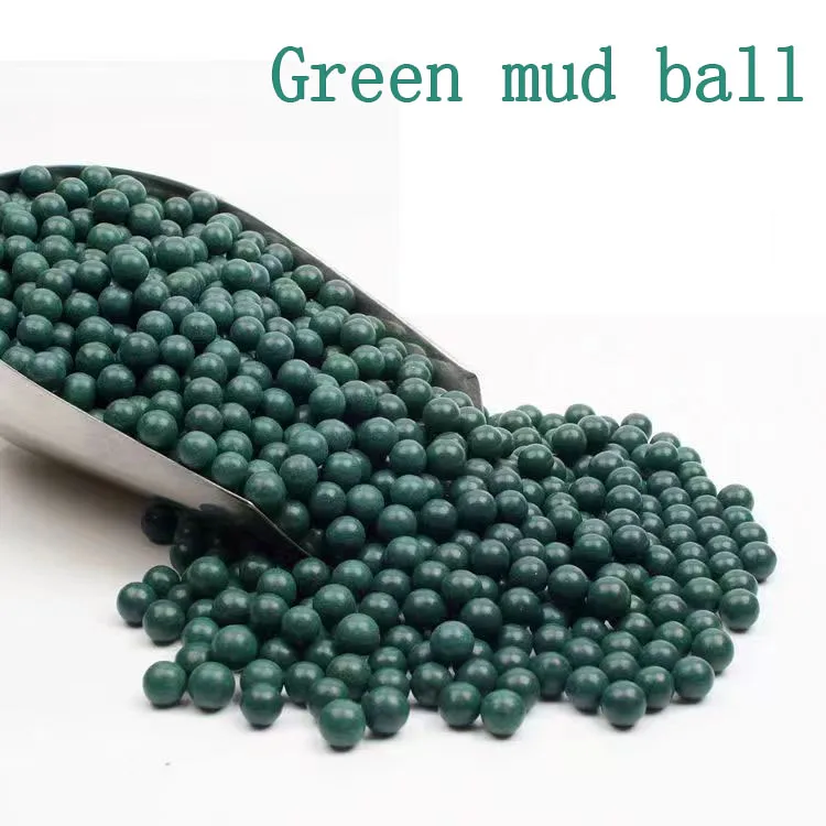 Slingshot safety mud ball bullets 9mm 10mm elastic steel balls weighted colored mud balls