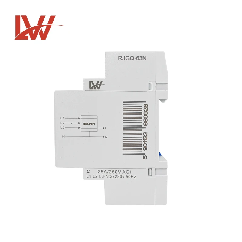 Three phase 230V 25A automatic phase switch
