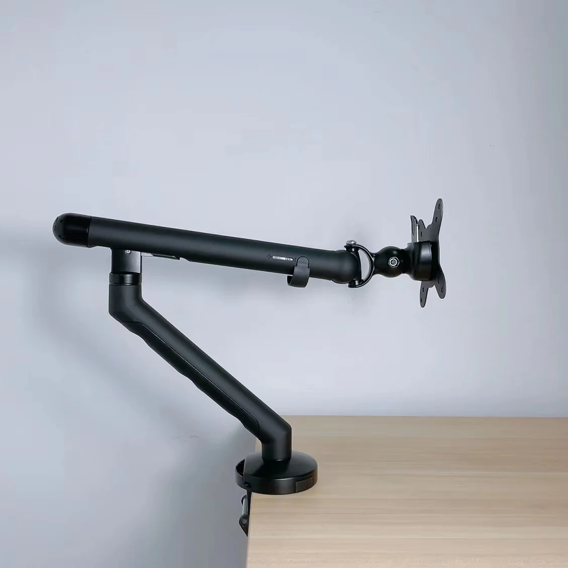 Premium New Single Monitor Stand Mount VESA Spring Adjustment Force Monitor Arm