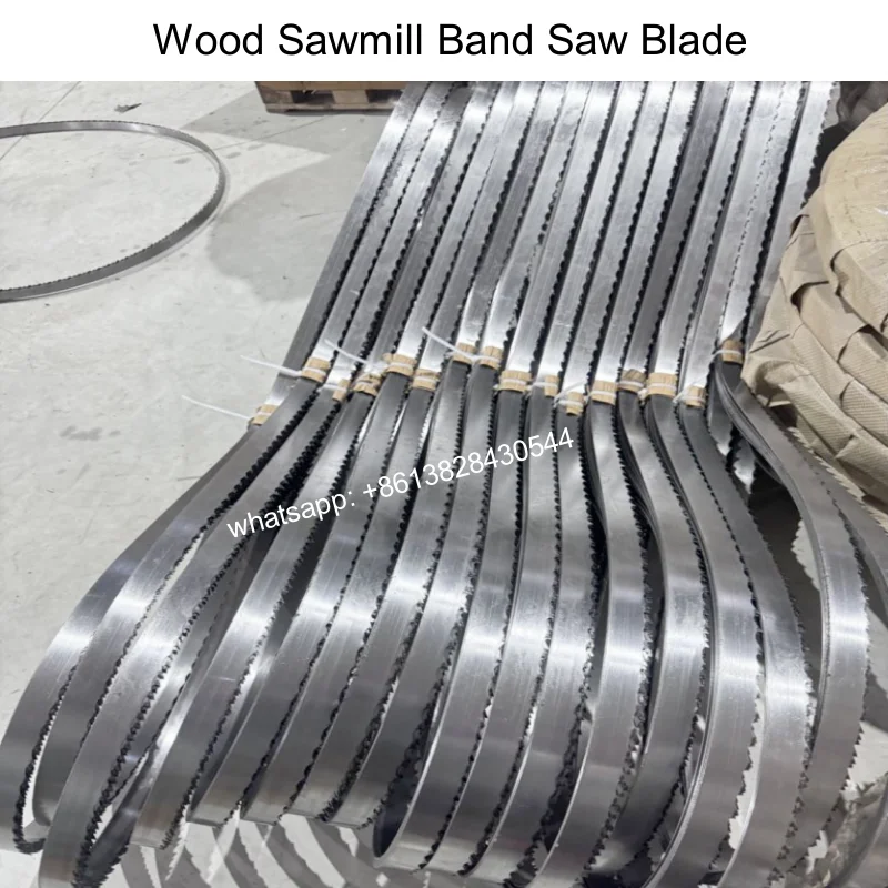 Factory price high quality carbon steel strip double hardened teeth  band saw blade for wood cutting C75S band saw blade