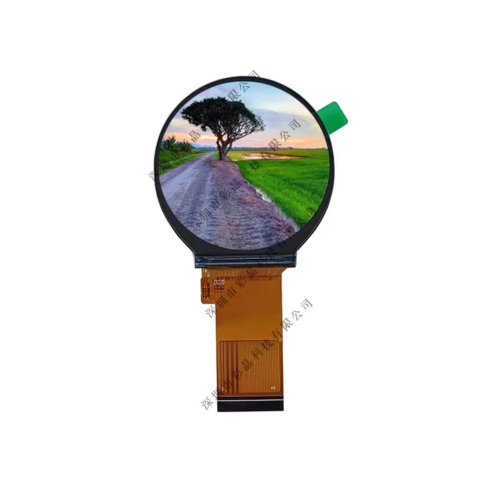 2.1 inch round IPS 480x480 pixel TFT LCD SCREEN widely used for wearable device