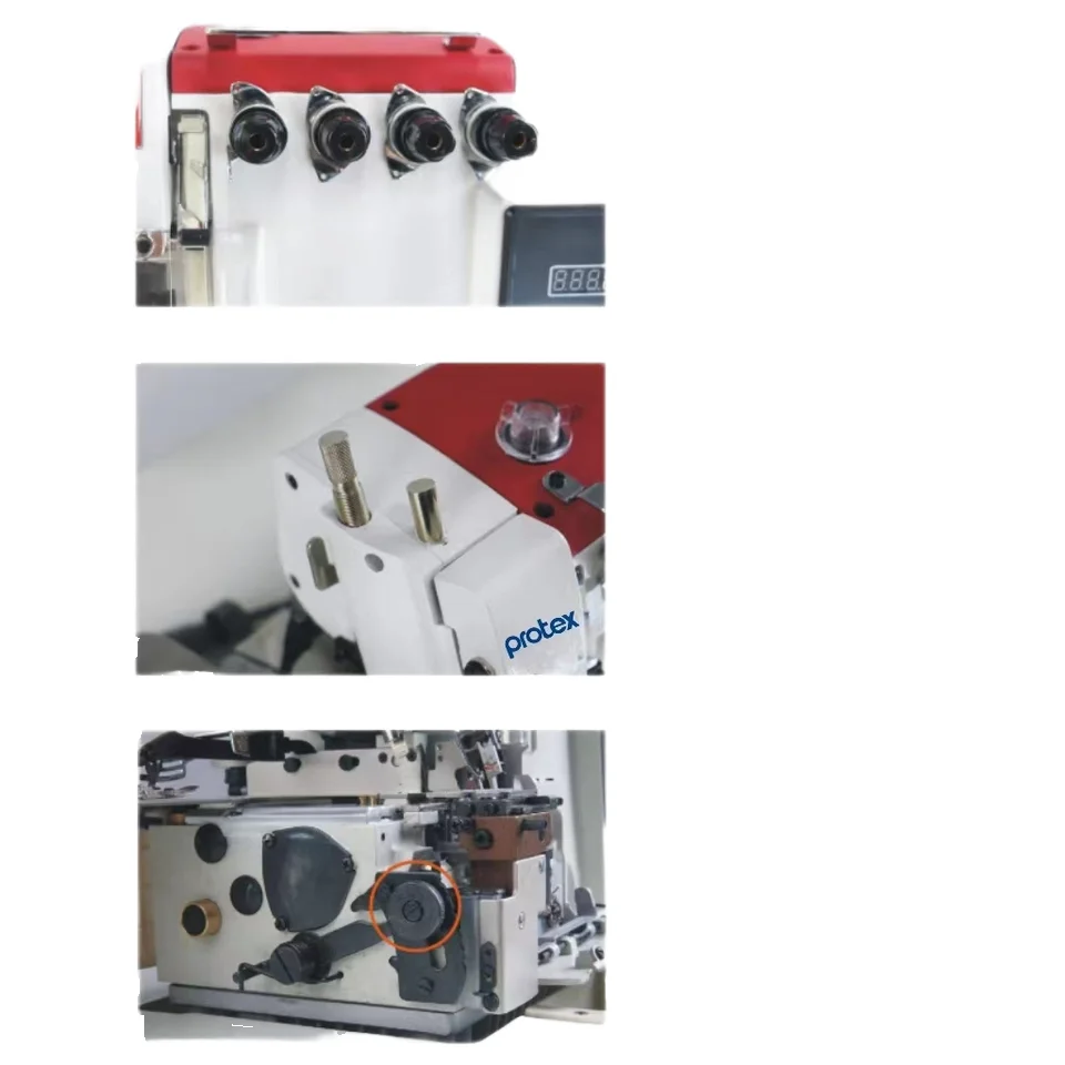 TY-737D-DTK Direct Drive High-Speed 3-Thread Overlock Sewing Machine with Automatic Thread Trimmer