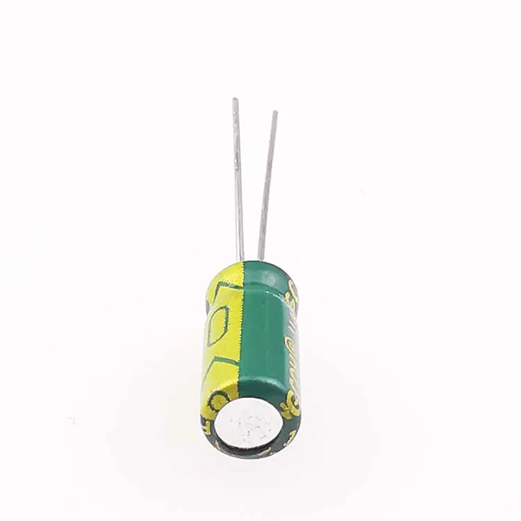 10UF/25V Capacitor Electrolytic High Frequency Low Resistance Aluminum Electrolytic Capacitor for Switching Power Supply