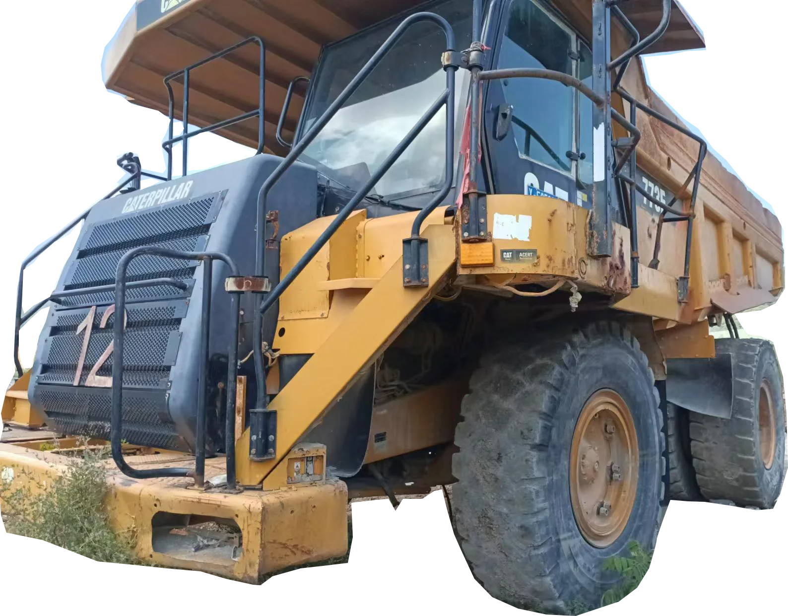 Original Condition Caterpillar 773F Mining Dump Truck Ready For Work Cat 773D 773E Heavy Dump Tipper Truck