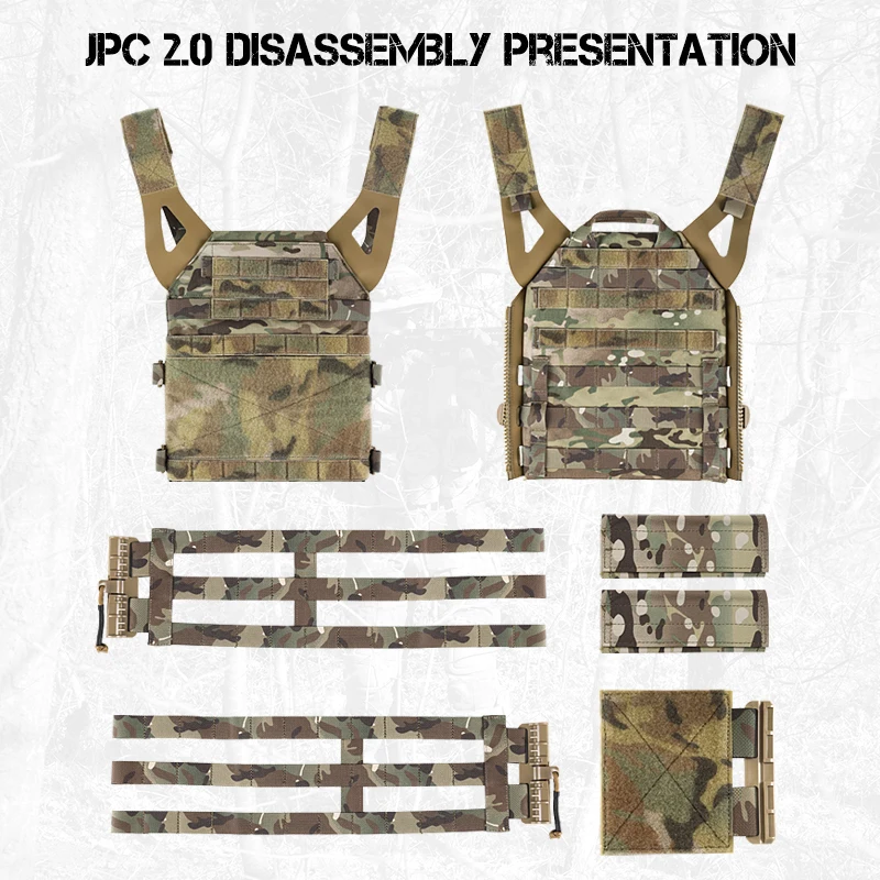 PTG новый стиль JPC 2 0 уличный легкий вес быстросъемный боевой тактический несущий зубчатый механизм оборудование жилет