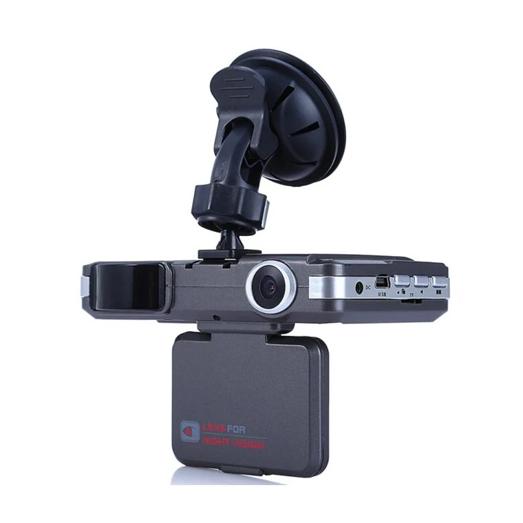 Electronic Dog 2 in 1 VG1 car speed radar detector full band frequency detect +drive recorder 720P 140 Degree WDR 2.0 inch