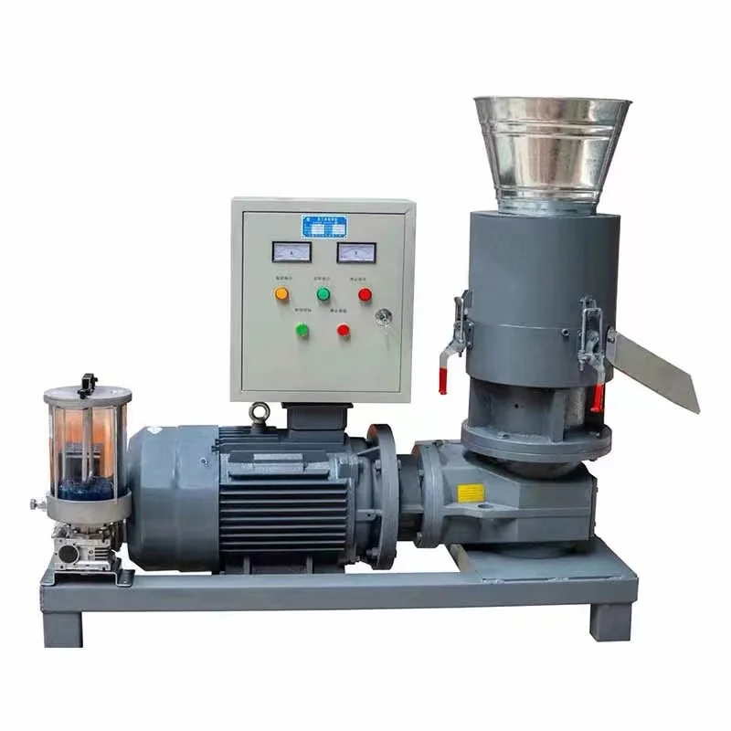 Hot Sale Biomass Wood Pellet Machine Sawdust Press Granular Roller Rotate Pellet Mill