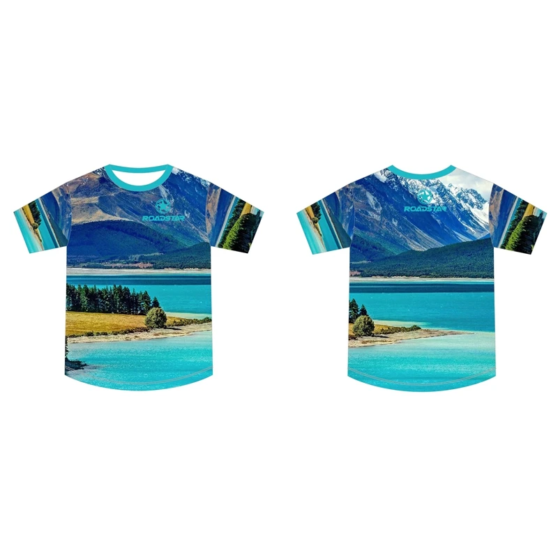 Wholesale Printed Quick Dry Latest Shirt Designs Oversized Men Casual Golf Tshirts