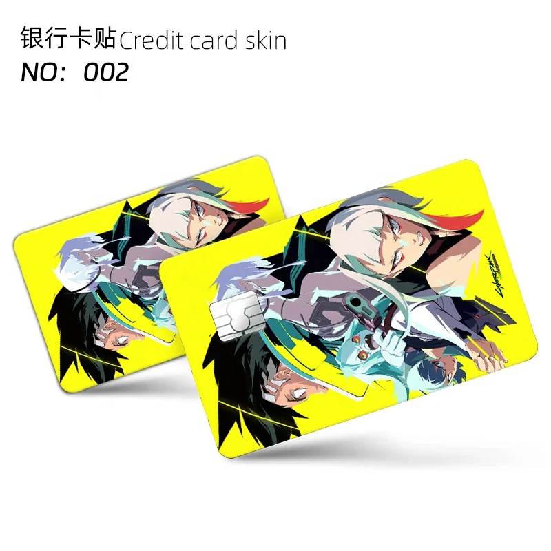 Ready to Ship credit card skin stickers and anime style stickers  and credit card stickers