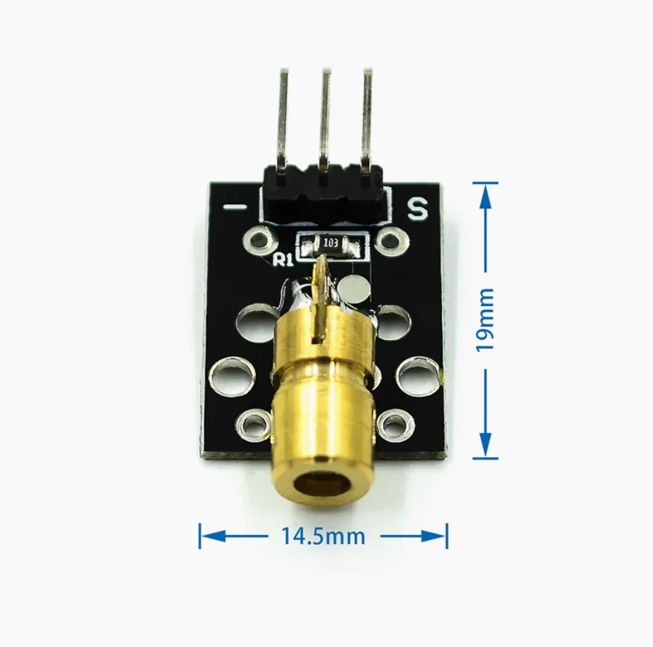 Laser head sensor module KY-008 is applicable