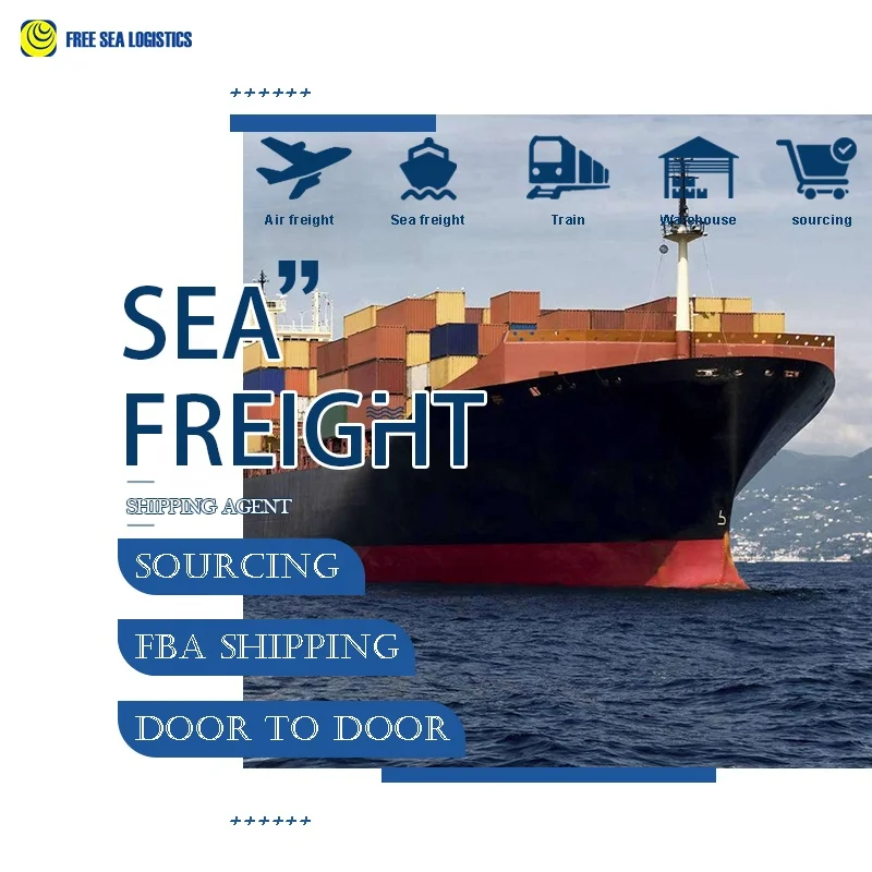 International Freight Forwarder Sea Air Freight Shipping Agent International Shipment Shipping China To USA Canada DDP DDU FBA