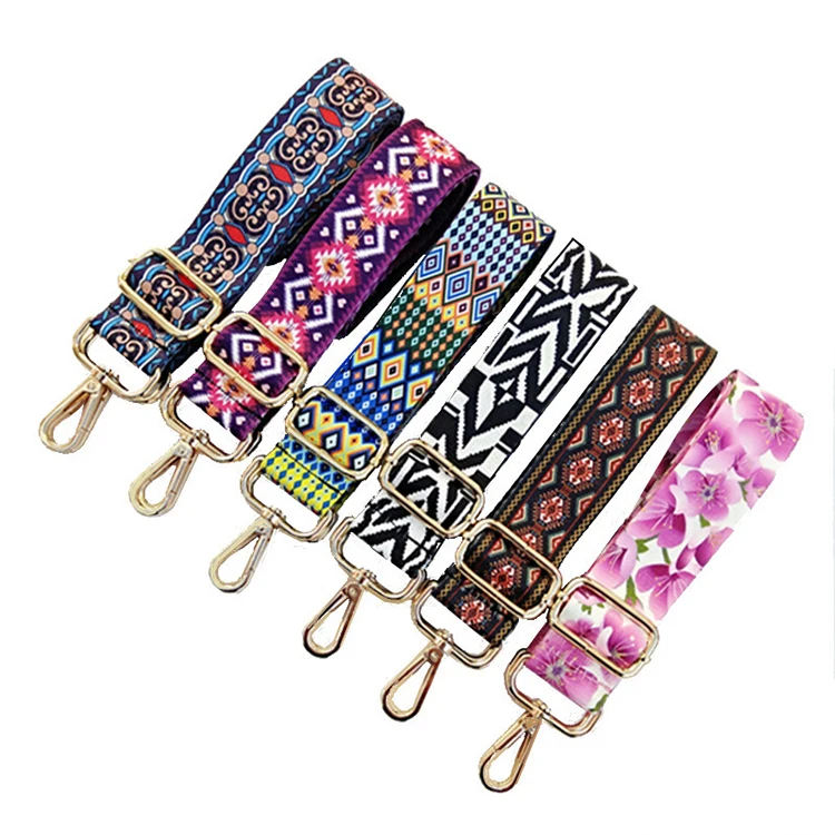 High Quality Adjustable Buckle Shoulder Polyester Belt Handbag Strap Bag Accessories