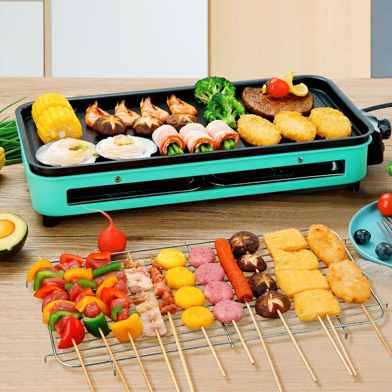 Hot Sale Household 220v Bbq Household Smokeless Pan Grill Bbq Stove  Hot Plate