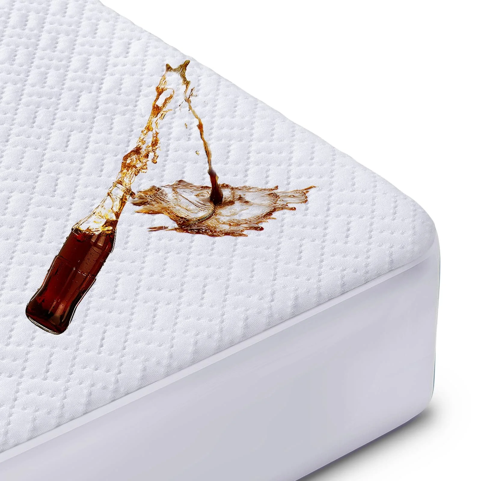 Breathable Soft Cotton Bed Cover Waterproof Mattress Protector And Sheets For Beds Bedding Set For Hotel