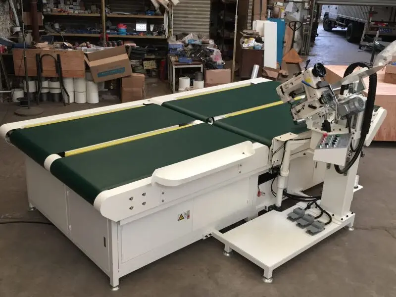 SS-5-1 машина для автоматической переворачивания скотча, швейная машина для наматрасников, машина для запечатывания кромки матраса