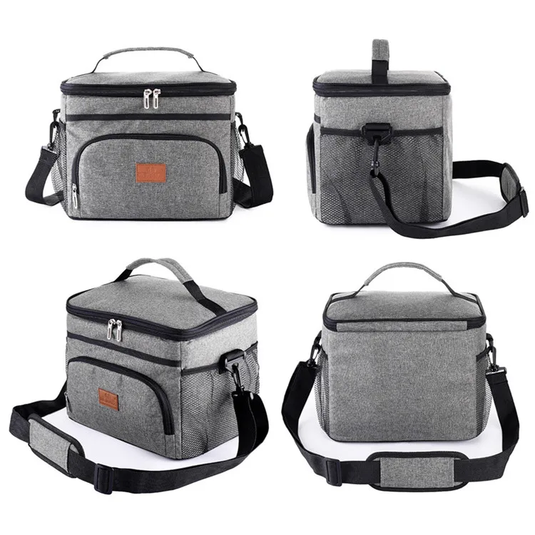 portable waterproof camping picnic Insulation Bento bags camping food bag aluminum foil insulated cooler bag