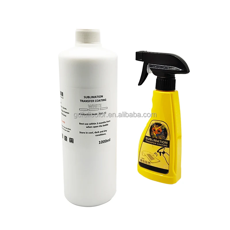Sublimation Coating Liquid Fcolor Premium 1000 ML Sublimation Coating For Mugs Cotton Fabric