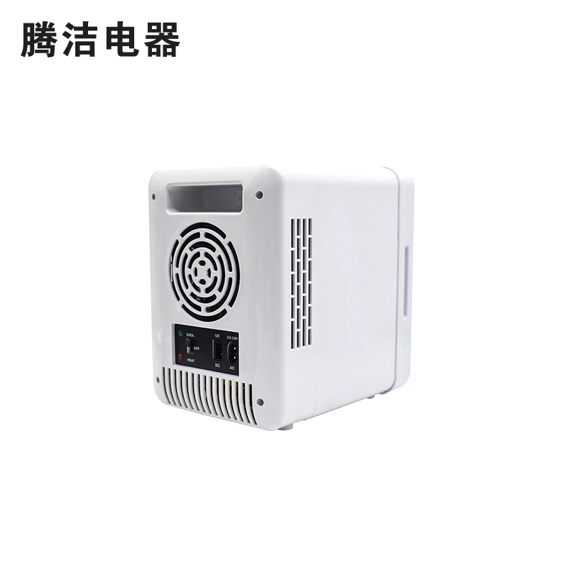 4L Home Use Electric Skincare Fridge For Cosmetic Portable Ac 100V-220V Dc 12V Mini Cosmetic Refrigerator With Mirror LED Light