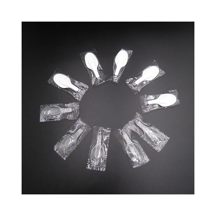 Disposable Plastic Spoon Dessert Spoon Pudding Jelly Yogurt Spoon