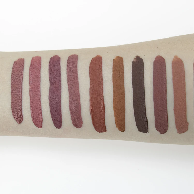 
Nude lip gloss Cosmetic lip makeup four seasons beauty girl 113 colors waterproof liquid lipstick natural pigment lip gloss 