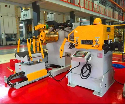 3 in 1 feeder Automatic Feeder NCHW1-1000B Straightener feeder with decoile