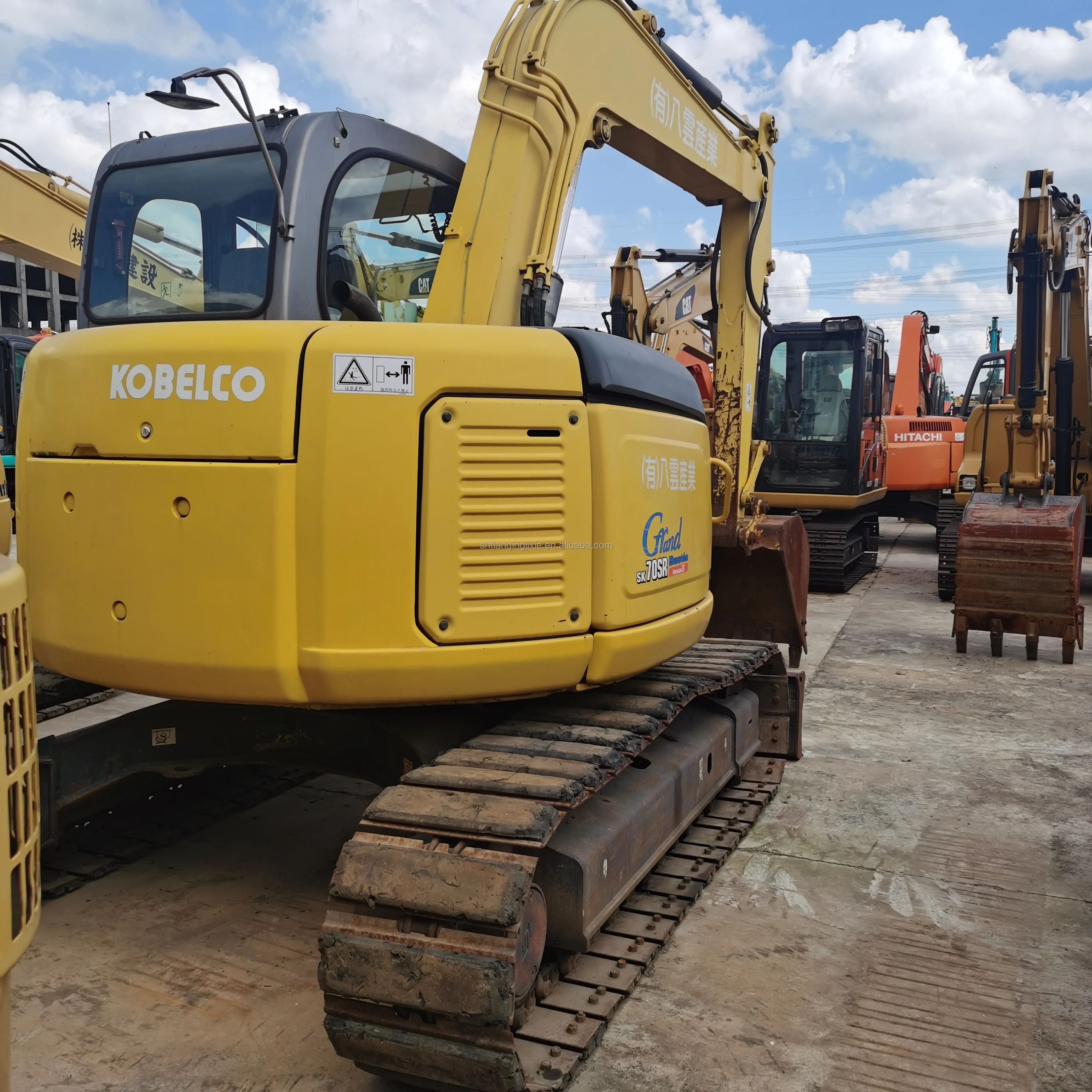 Good quality Kobelco-mini Japan Original Used Small Kobelco 70 Excavator Used 7 Ton Digger Ready To Work SK70 SK70SR SK70-8