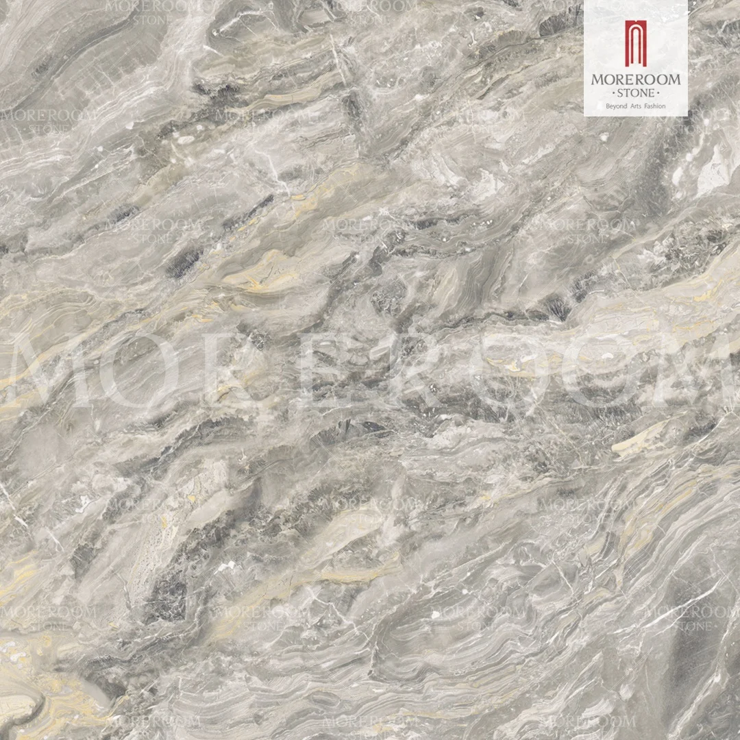 New Arrival Dark Brown Porcelain Polished Glazed Marble Look Slab Ceiling Tiles Decorative Construction house