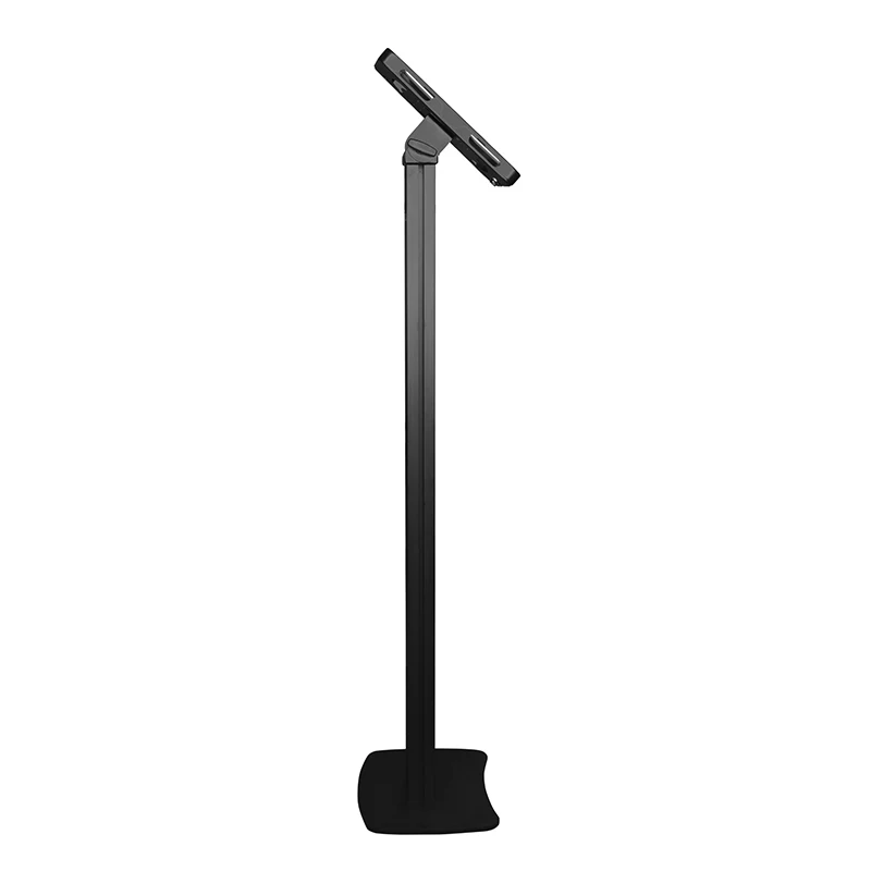Регулируемая алюминиевая напольная подставка-держатель для планшета вращающаяся на 360 градусов стойка-Антивор для ipad планшетного ПК напольная подставка-держатель