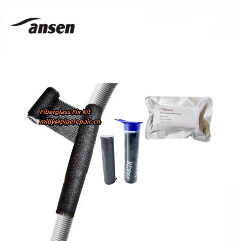 Plumbing Repair Wholesale Polyurethane Resin Pipe Repair Bandage Epoxy Putty Applied on Cracked Leaking Pipes