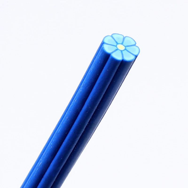 100Pcs/set Nail Art Decoration Cane fruit and flower Cutted canes Polymer clay Polymer clay strip Soft slice