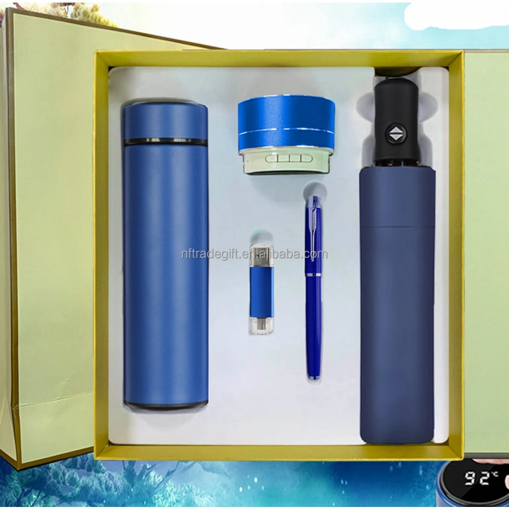 Bluetooth speaker Thermos USB flash drive Chargers Gift Sets
