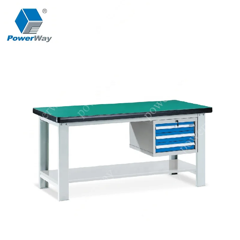 
Powerway Multifunctional heavy duty assembly line workbench for wood working 