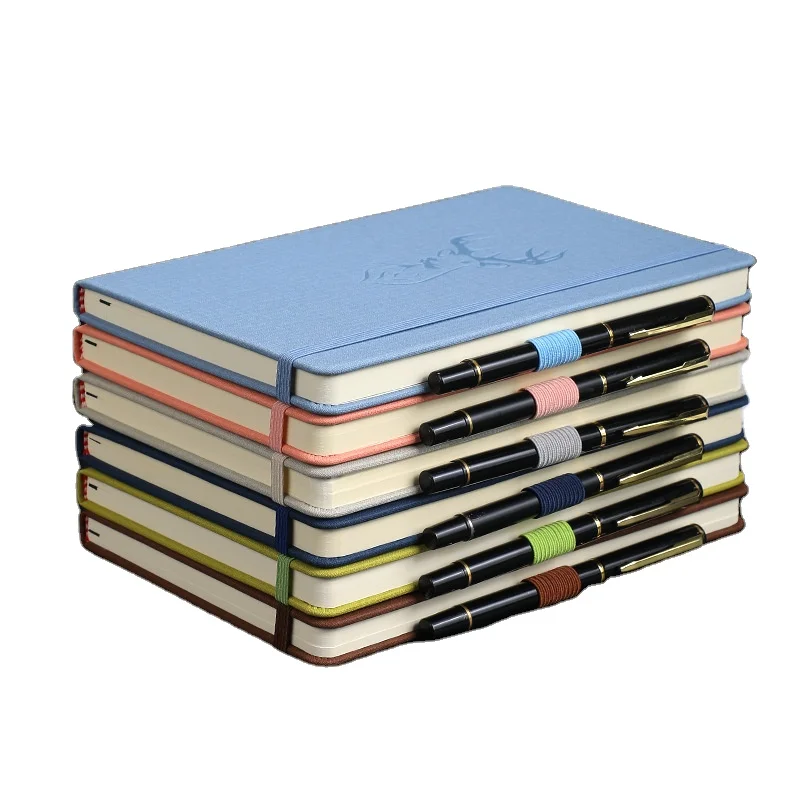 A5 Versatile Notebook Travel Journal Recycled Paper Leather Book