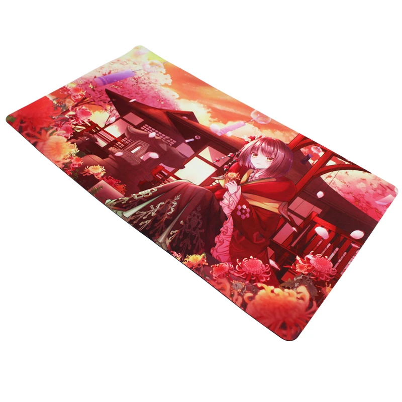 Neoprene Playmat Gaming Mat Mouse Pad Manufacturers Custom Sublimation Blank 3D Anime Mousepad Xxl In China
