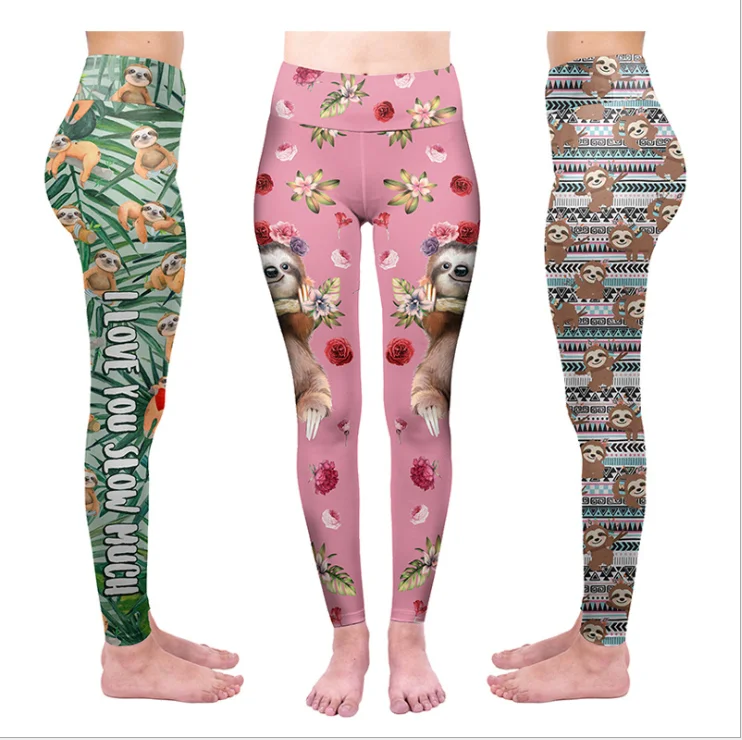 
Sports leggings with pockets custom women sublimated high waisted legging yoga pant for women 