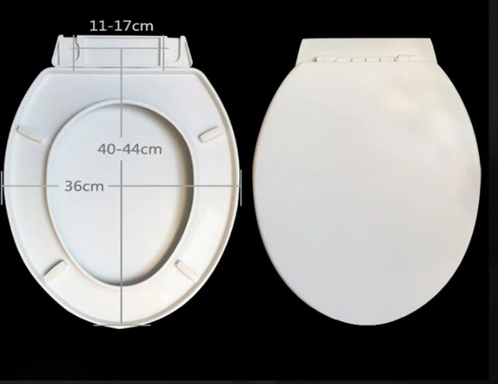 Best PP Toilet Seats Cover Soft Down Slowly Round Toilet Seat Custom Made Toilet Bathroom Accessories