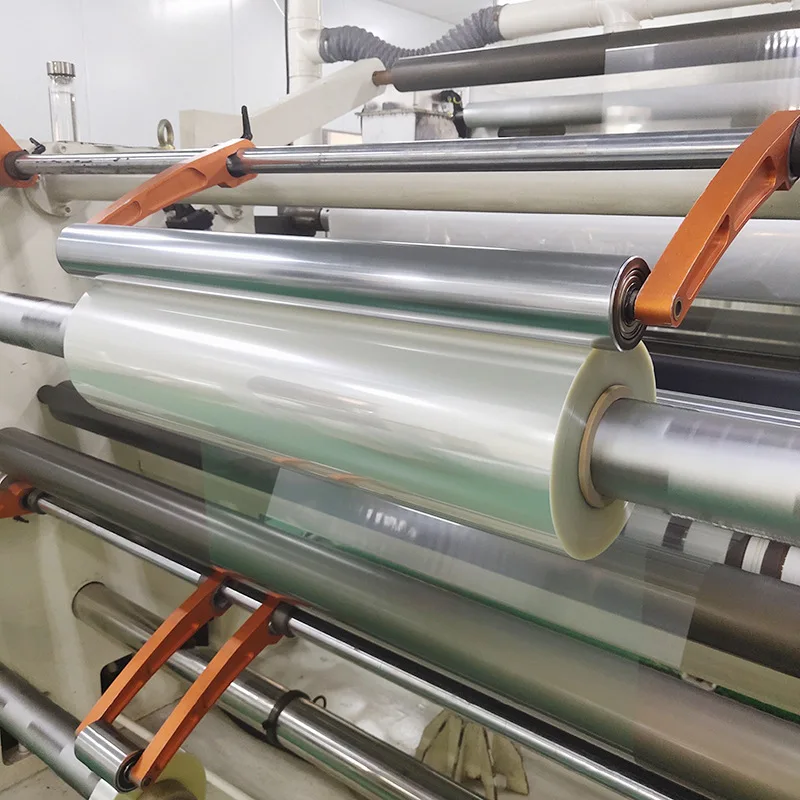 PET Laminating Film Plastic Laminated Film Roll Form Printed Moisture Proof Customized Soft