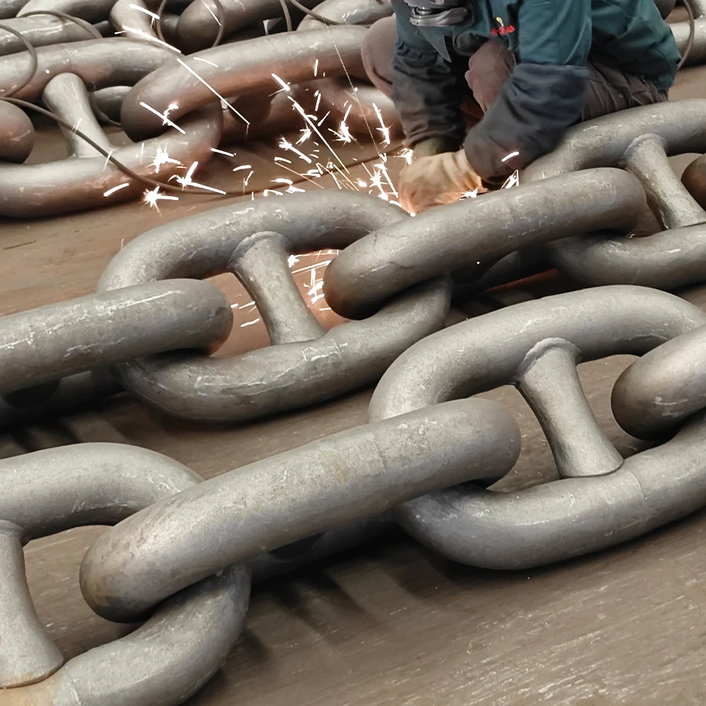 Factory High Quality Marine Ship Use Welded Stud Link Anchor Chain