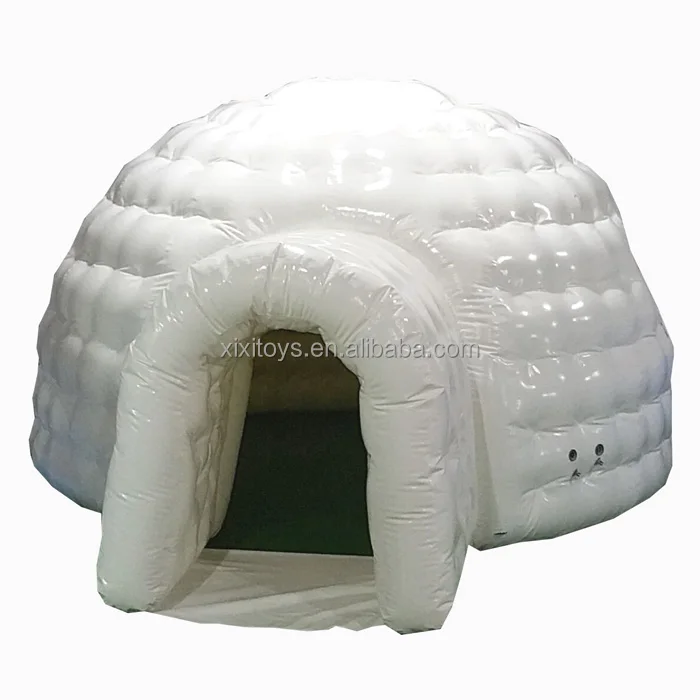 3 8 м Dia герметичная наружная надувная палатка Igloo/воздушная купольная для льда детей внутри игры
