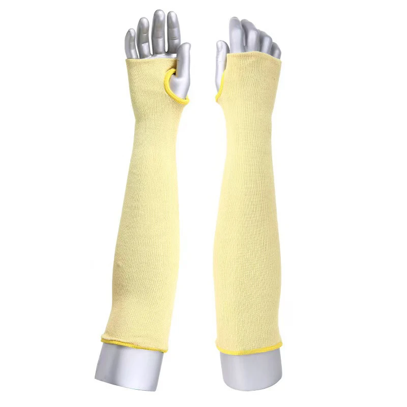 Kevlar, aramid, cut-proof, fire-proof, arm protective work sleeves