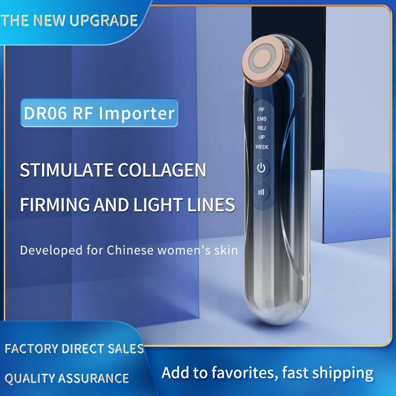 Multifunctional Anti-Aging Face Rejuvenating Lifting Home Use SUS 316 Metal Material Facial RF Wand Face Beauty Equipment