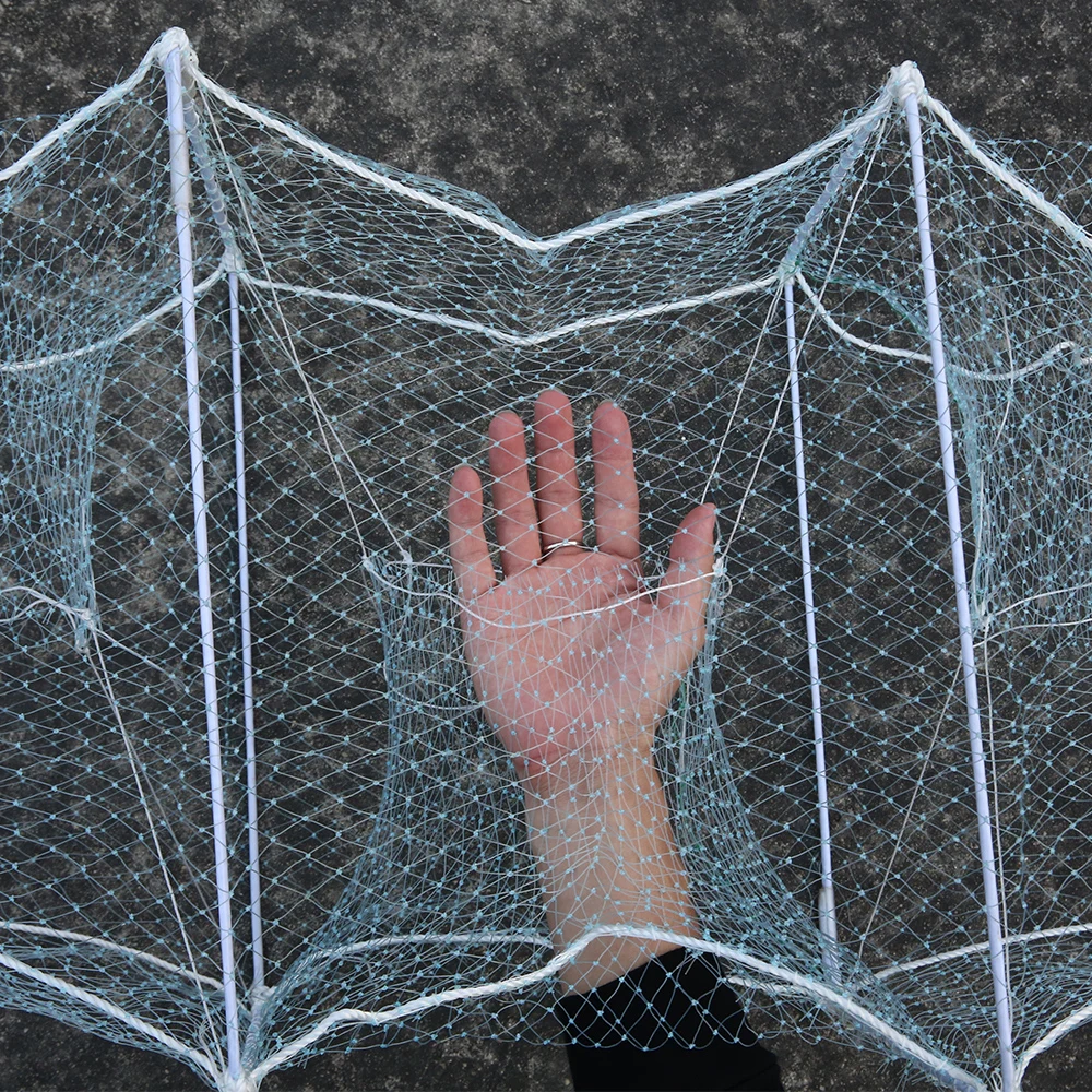 New Products Nylon PE Mesh Aquaculture Trap Multifilament Net Fishing Cage