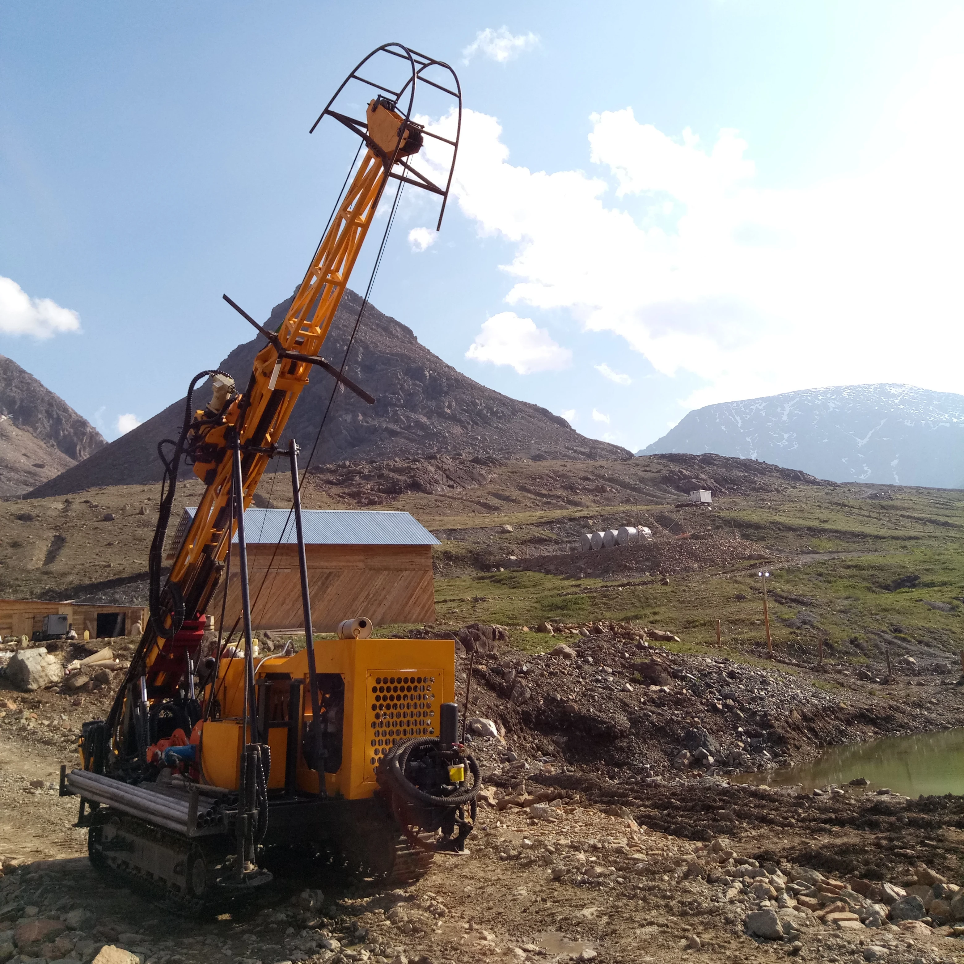 industrial hydraulic diamond core drilling machine to 600m core drilling rig
